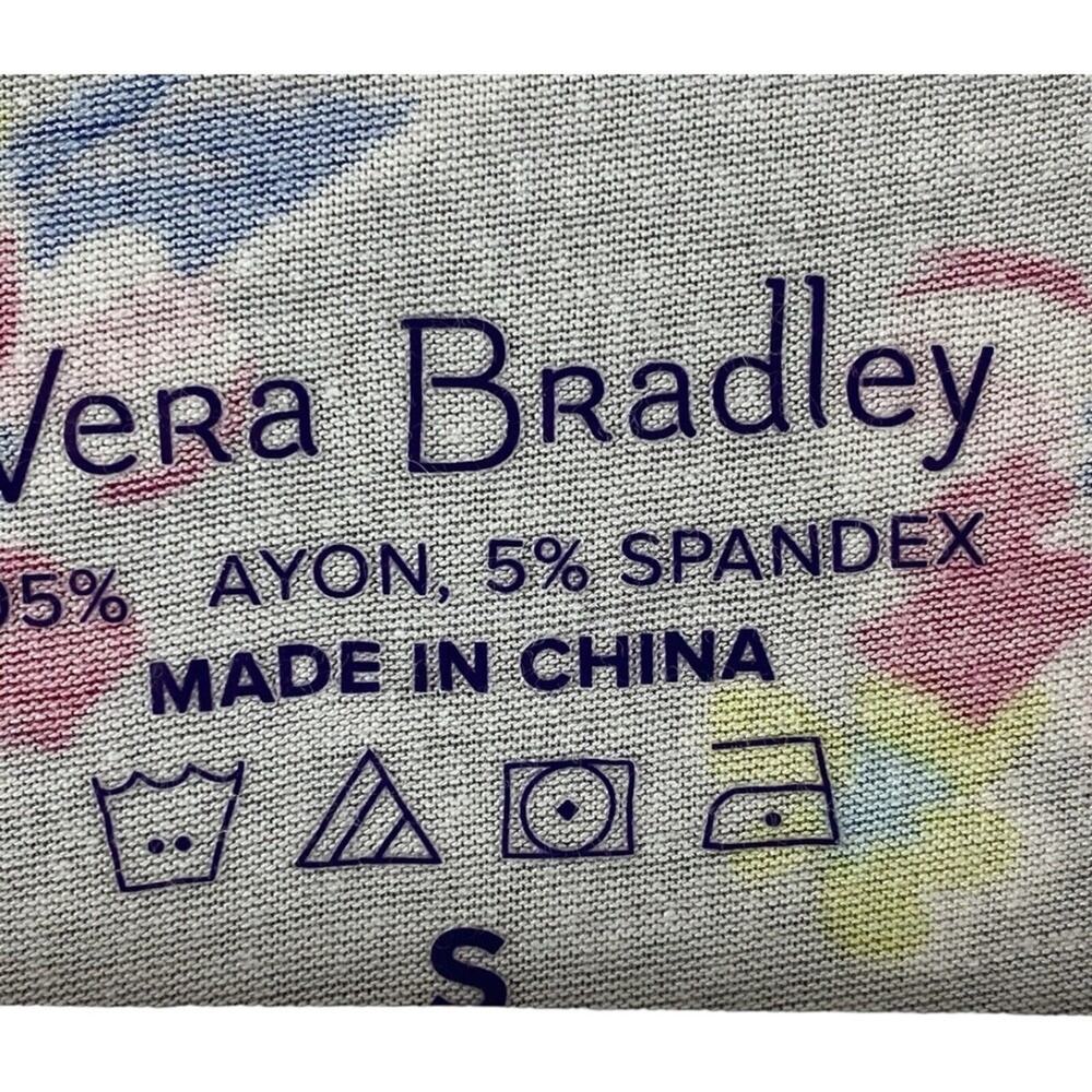 VERA BRADLEY Tossed Posies Cadence Essential Tee w/ Tags, Small - Picture 5 of 9
